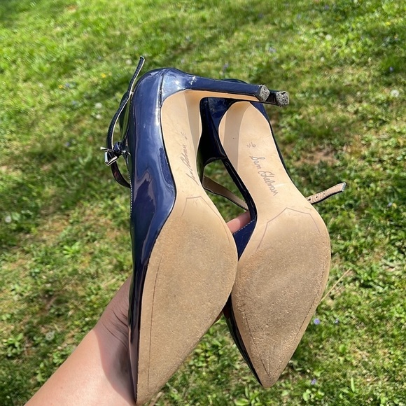 Sam Edelman Nora Blue Patent Leather Heals Women’s Size 9.5 - Picture 7 of 10
